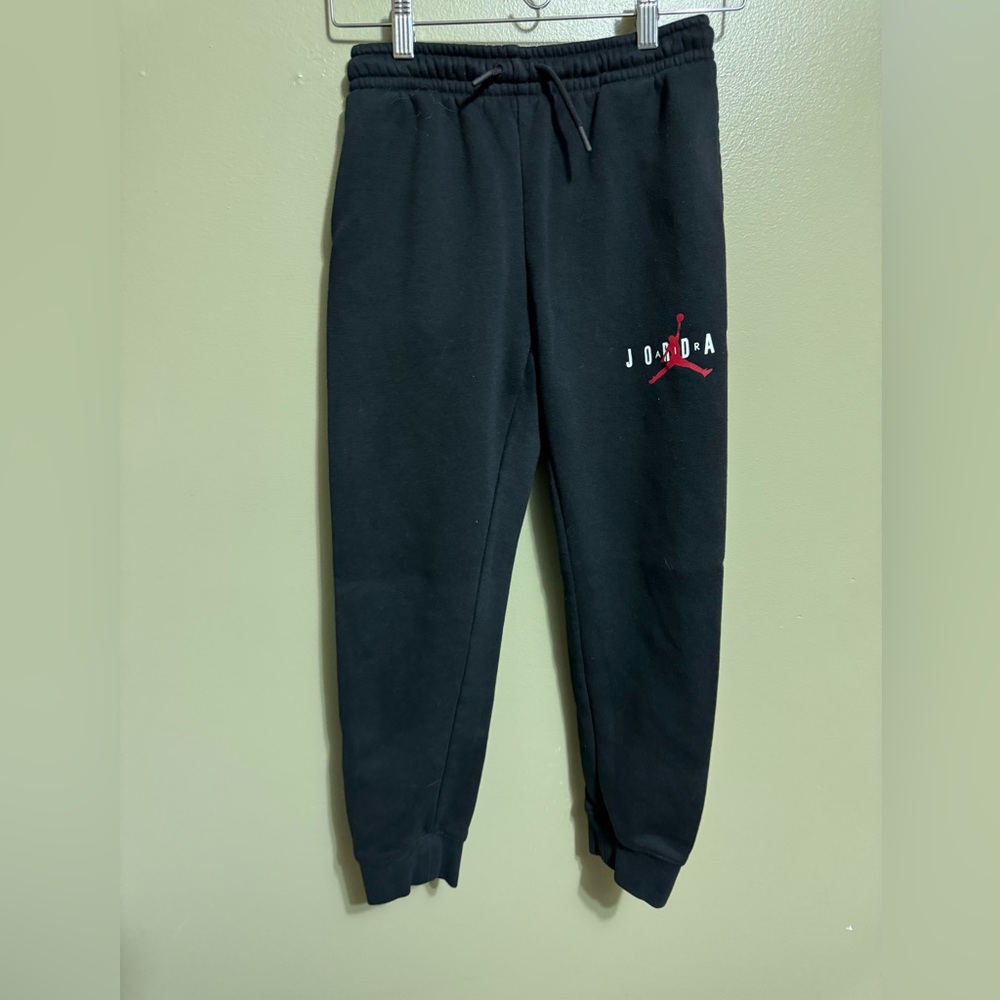 Jordan Black Sweatpants, Size M